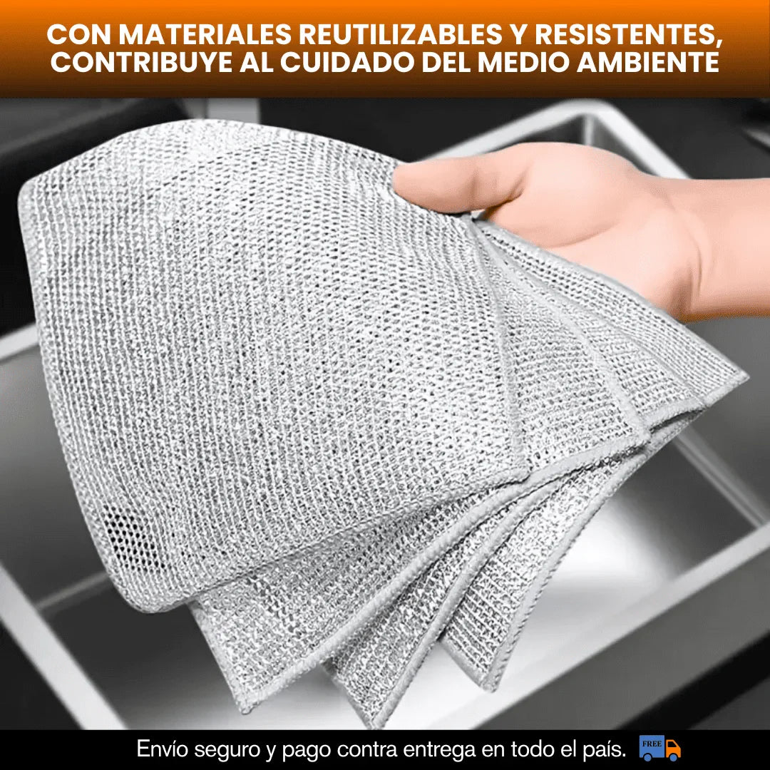ShinyPad™ -SET 6 PAÑOS MAGICOS PARA COCINA