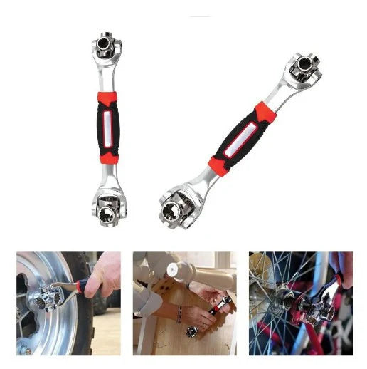 Spin48™-Llave multiusos 48 en 1