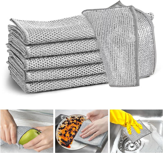 ShinyPad™ -SET 6 PAÑOS MAGICOS PARA COCINA